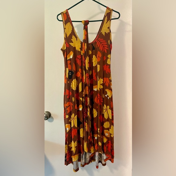 Latched Mama Thanksgiving Turkey Nursing Romper- Petite - limited Edition - Picture 3 of 4